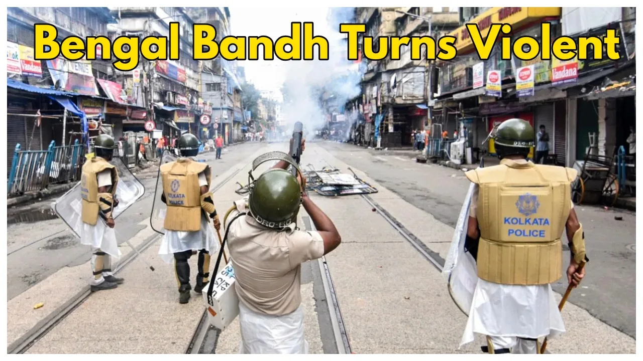 Bengal Bandh-BJP Leaders Face