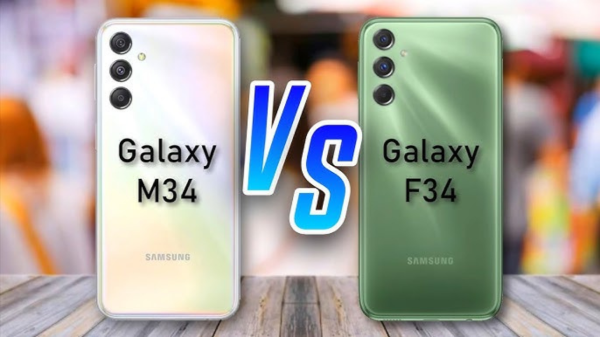 Samsung Galaxy M34 Vs Samsung Galaxy F34