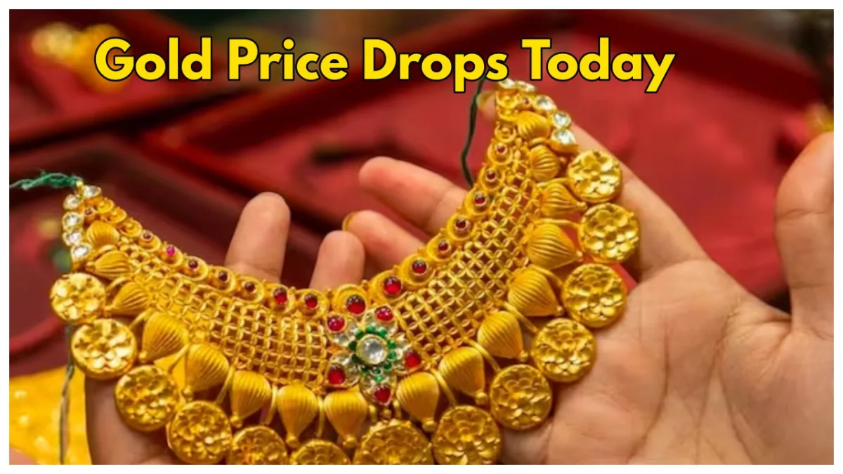 Gold Price Drops Today