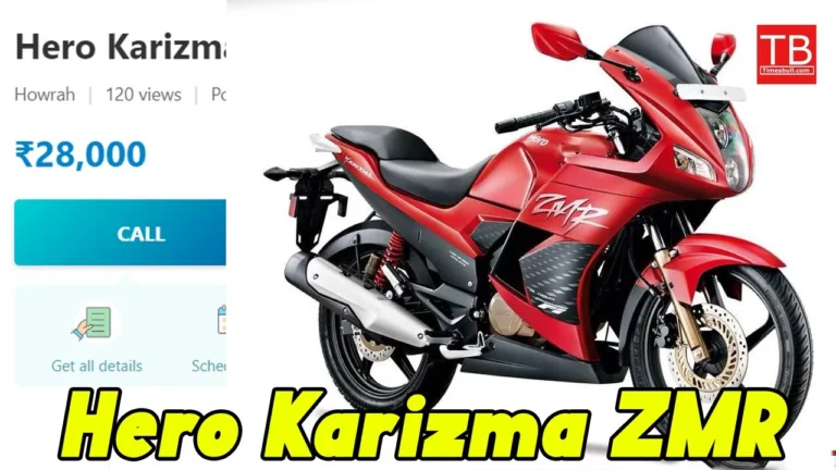 Make Hero Karizma ZMR yours for just Rs 28,000, buy soon