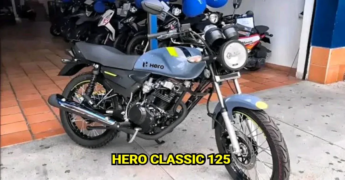 Hero Classic 125 Packed with Features Including Bluetooth Connectivity Times Bull
