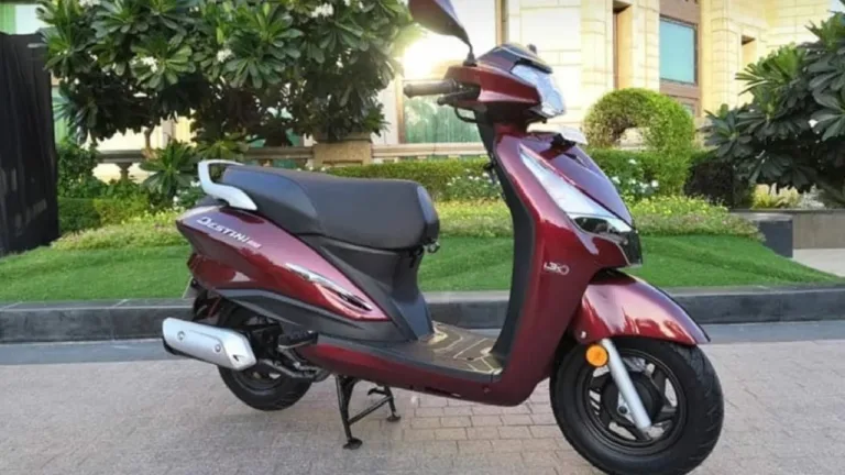 Hero Destini 125 with New Bluetooth Connectivity and Features