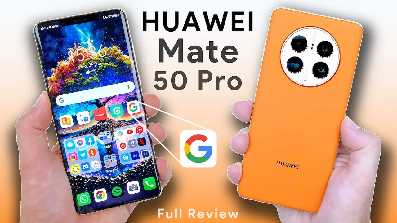 Explore the Huawei Mate 50...