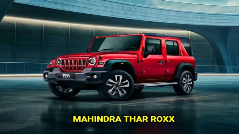 Mahindra Thar Roxx: India’s Latest 5-Door SUV with Panoramic Sunroof