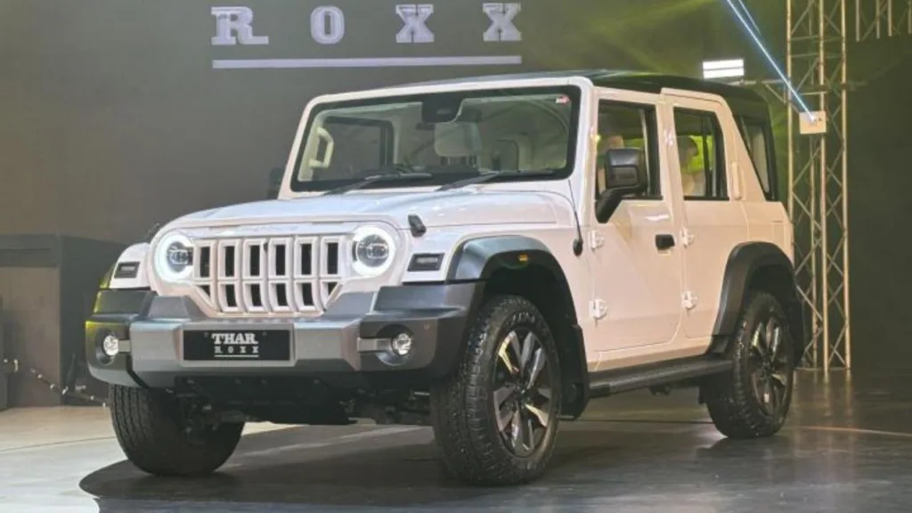 Mahindra Thar Roxx Popularity Leads to Extended Waiting Times, See Details