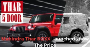 Mahindra Thar Roxx: Unveiled