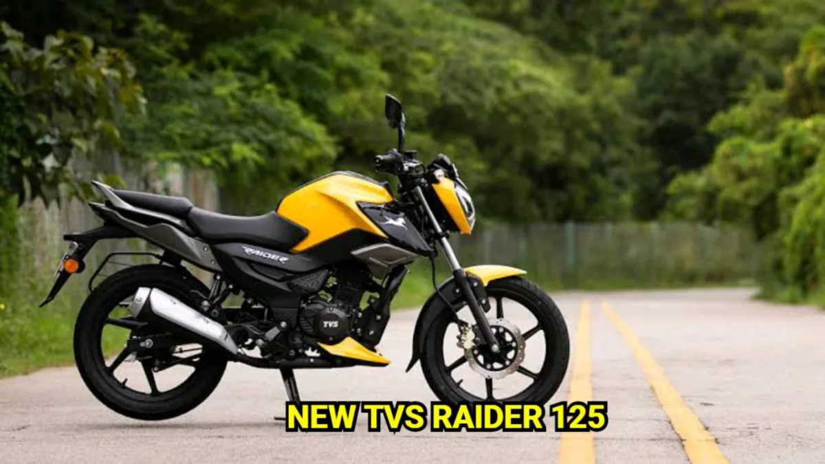 New Tvs Raider 125