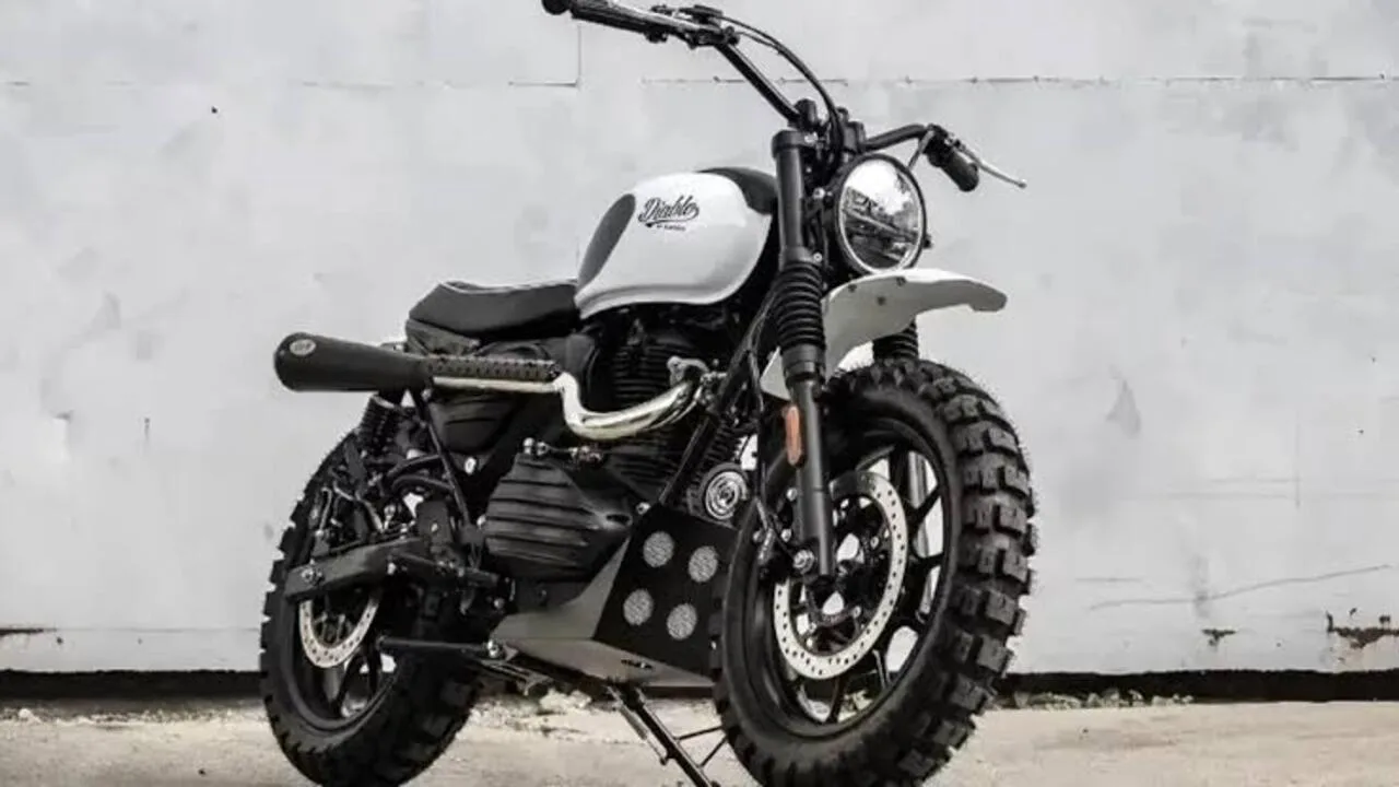 Royal Enfield s New Cafe Racer Guerilla 450 Sportsbike Times Bull