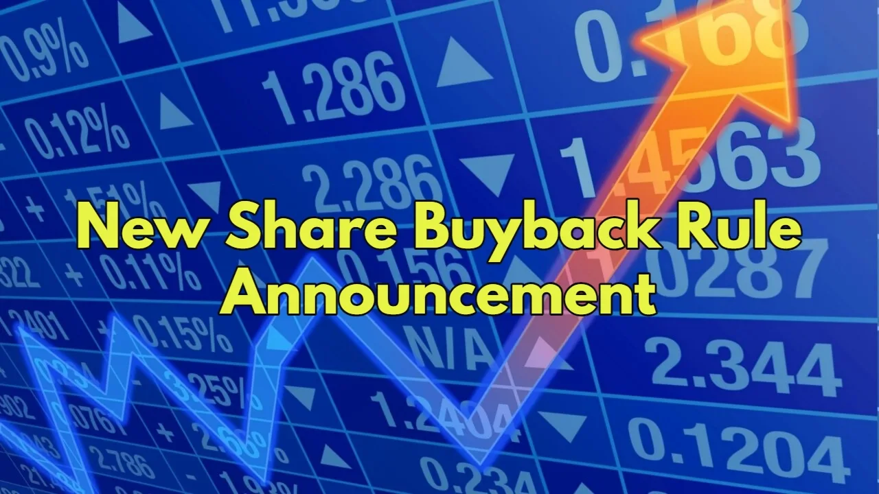Share Buyback Tax Changes: