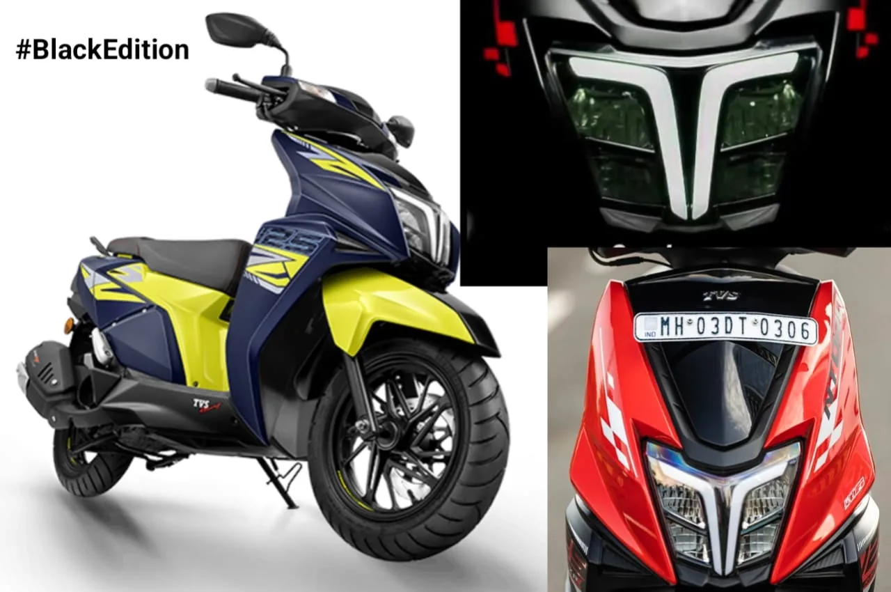 TVS NTorq Black Edition का...