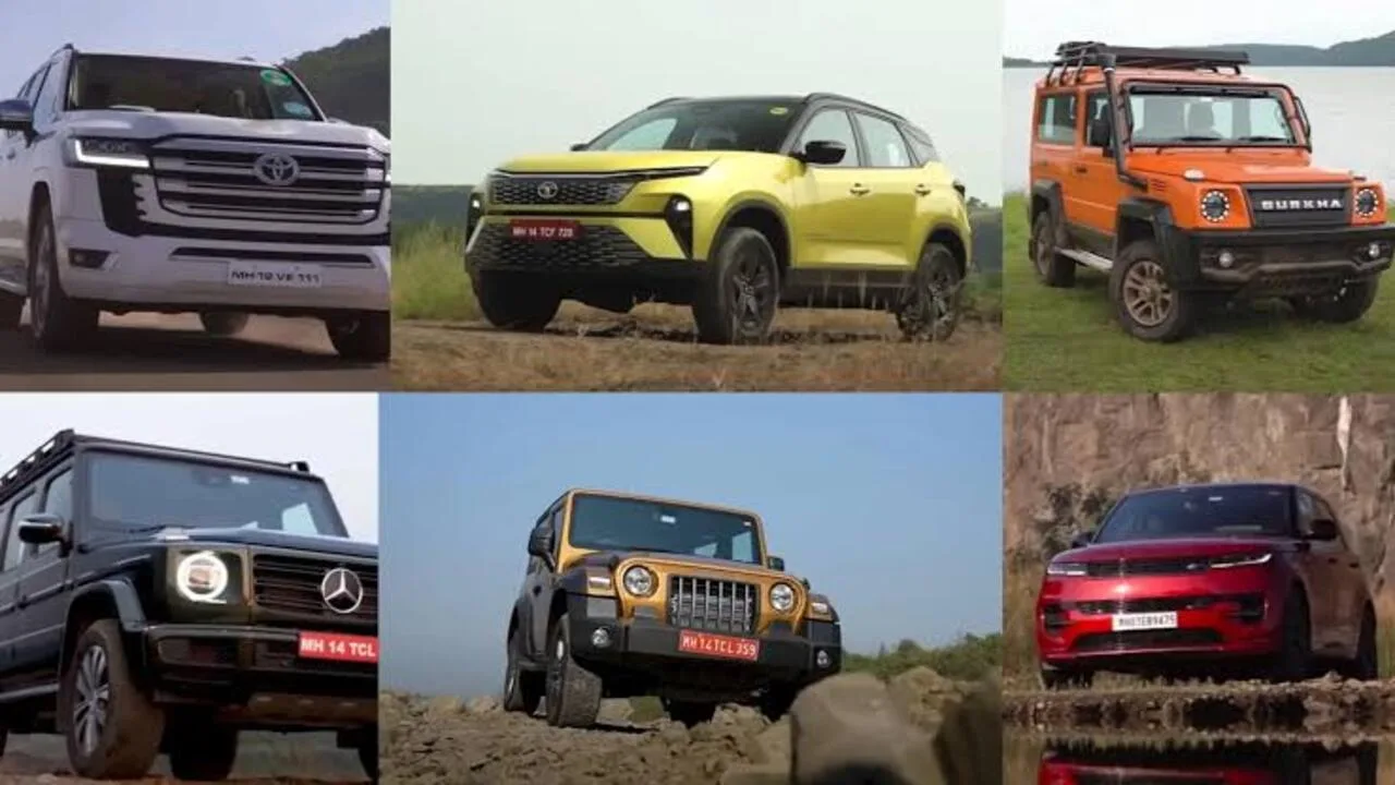 Best Off-Road SUVs for Indian...