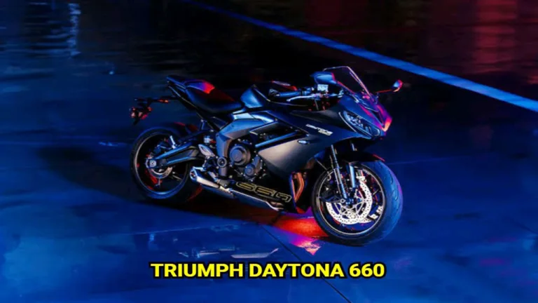 Triumph Daytona 660 India Price, Features, and Specs