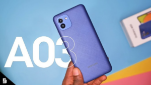 Samsung Galaxy A03 5G Android Smartphone, 6.5-Inch Infinity-V HD + Display