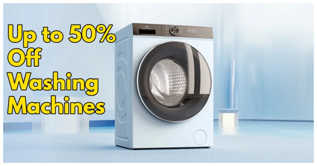 Amazon Great Freedom Festival: Up to 50% Off LG, Samsung Washing Machines