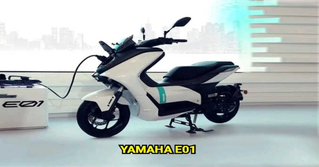 Yamaha E01: Stylish Electric Scooter for College Girls with Long Battery Life