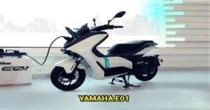 Yamaha E01: Stylish Electric Scooter for College Girls with Long Battery Life