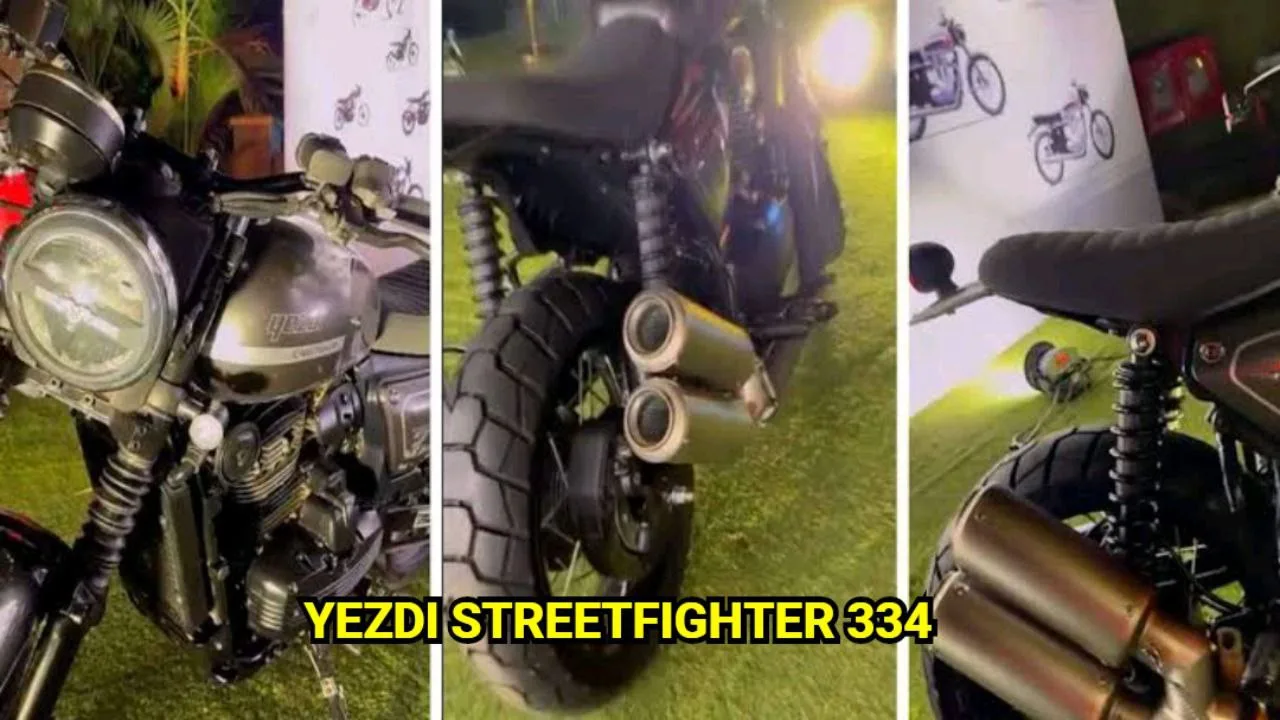 Yezdi Streetfighter 334: Retro-Styled Powerhouse...