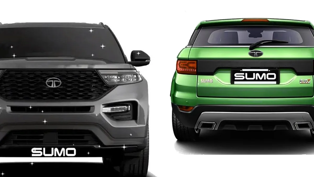 Futuristic Tata Sumo Render