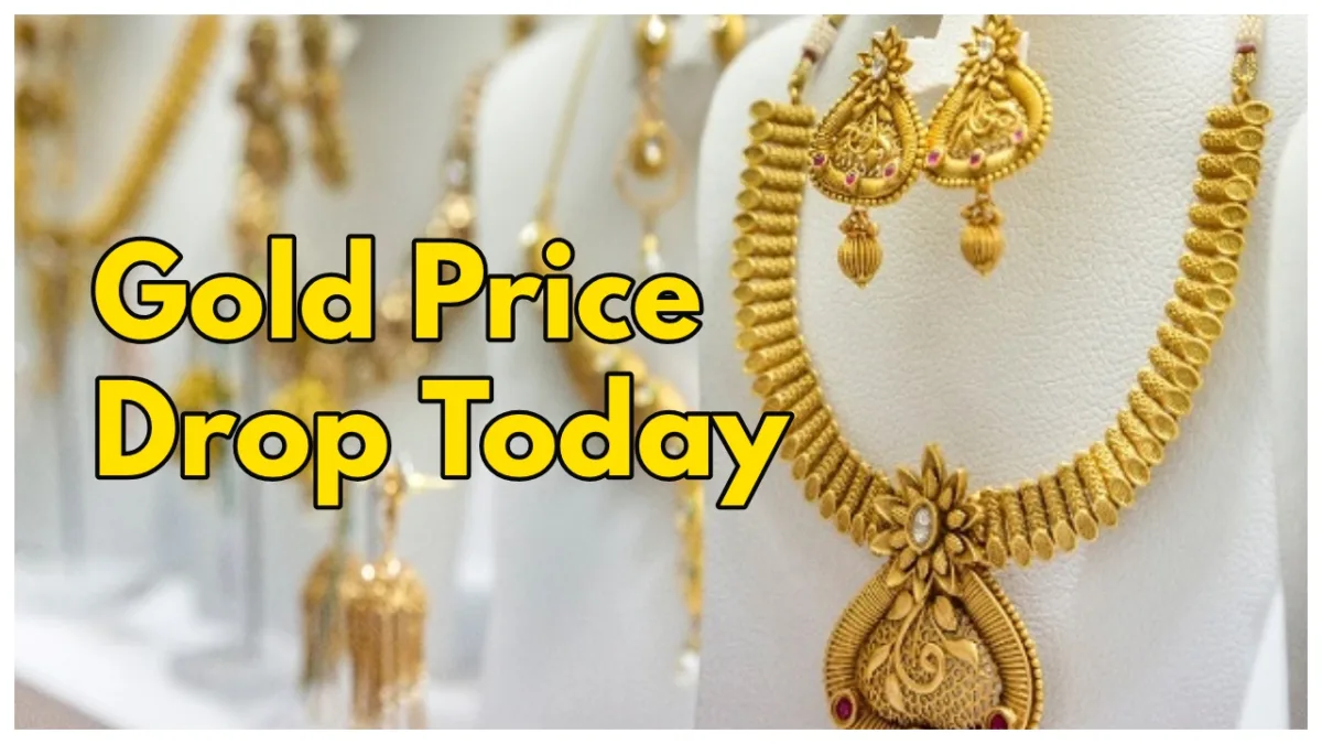 Gold Price Drop