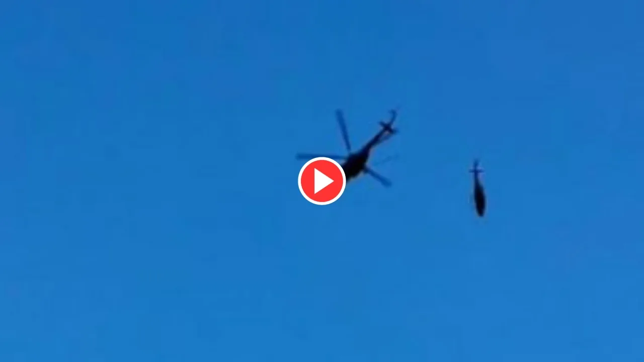 Video: helicopter going to Dehradun...