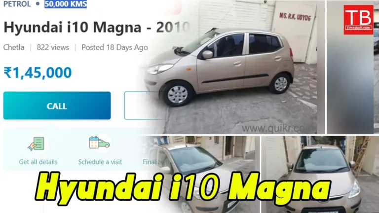 Buy Hyundai i10 Magna with great mileage for just Rs 1,45,000