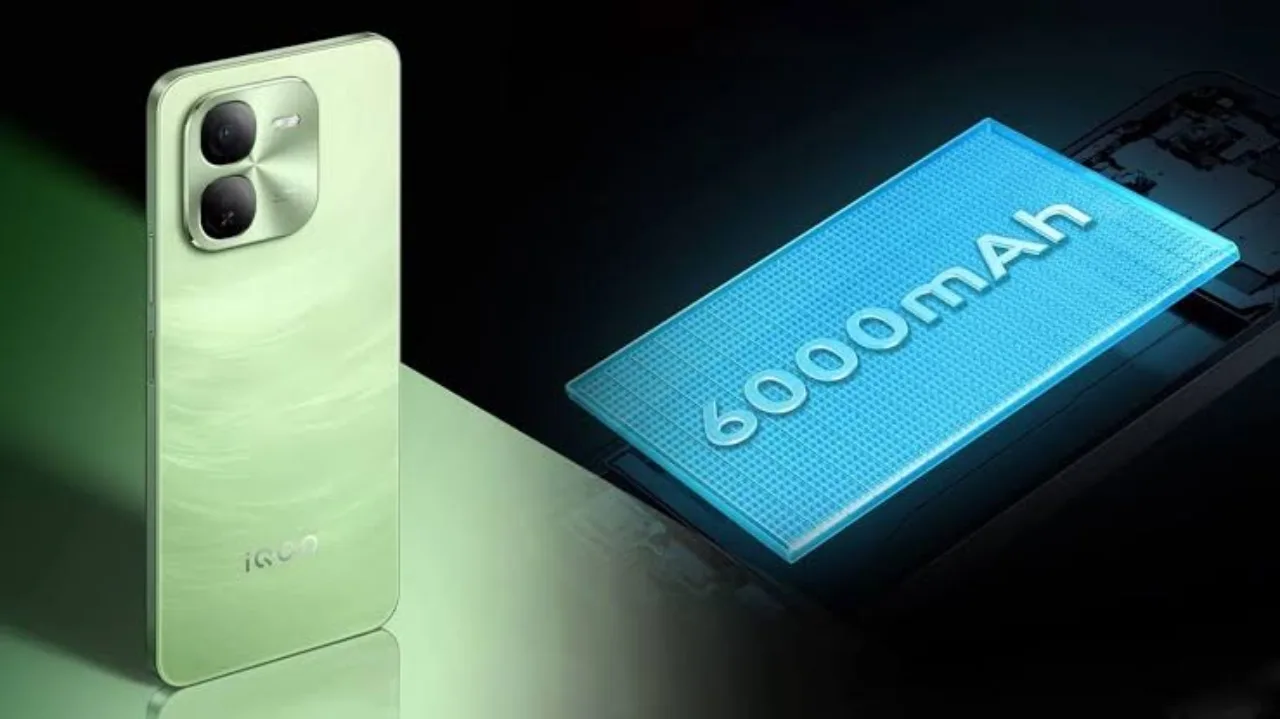 6000mAh battery iQOO Z9x 5G...