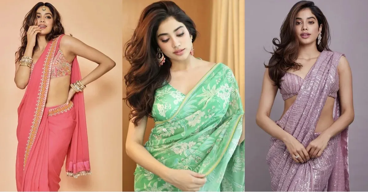 Janhvi Kapoor की इन साड़ियों...