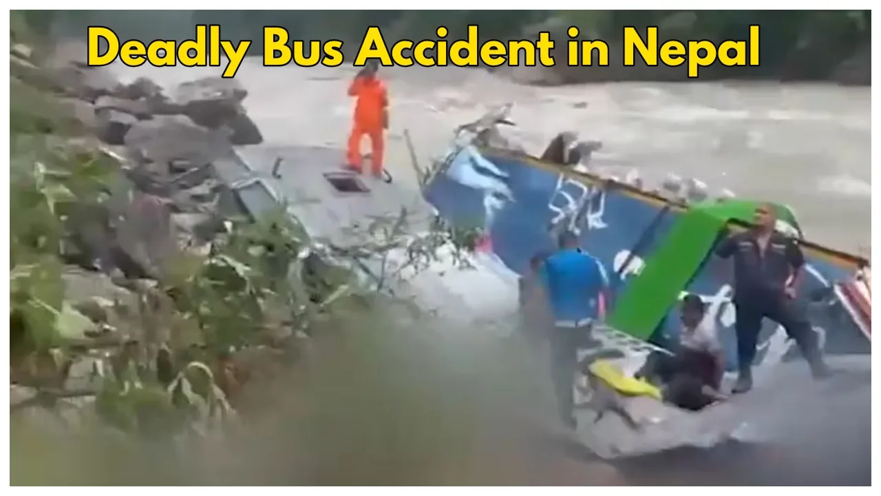 Major Accident in Nepal: Bus...