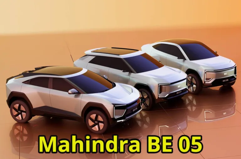 Mahindra BE 05: Sportiest Electric SUV debut by Mahindra