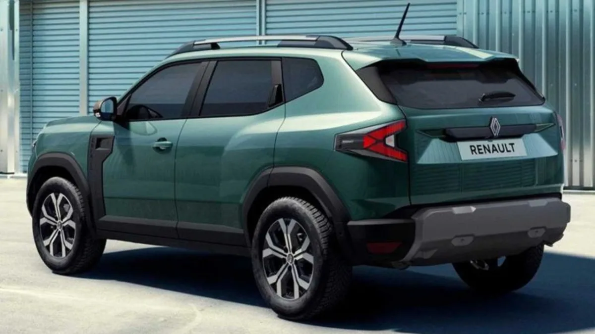2025 Renault Duster Rear Quarter