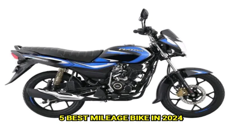 5 Best mileage bikes in 2024; These bikes will provides you best mileage on budget