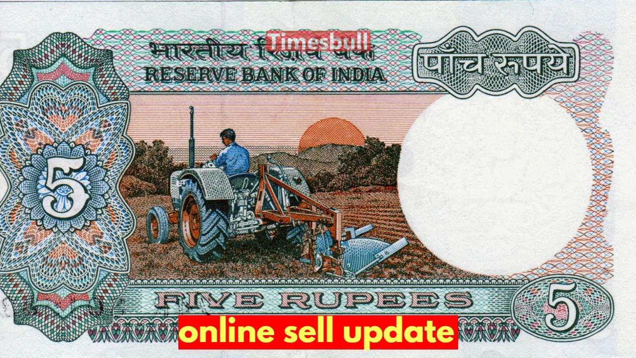 Sell ​​5 Rupee note for...