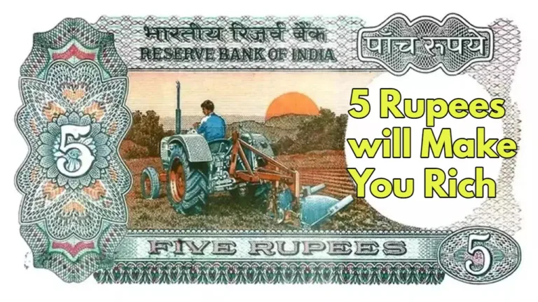 Rare 5 Rupee Note Worth Lakhs: Discover How to Sell Yours Online