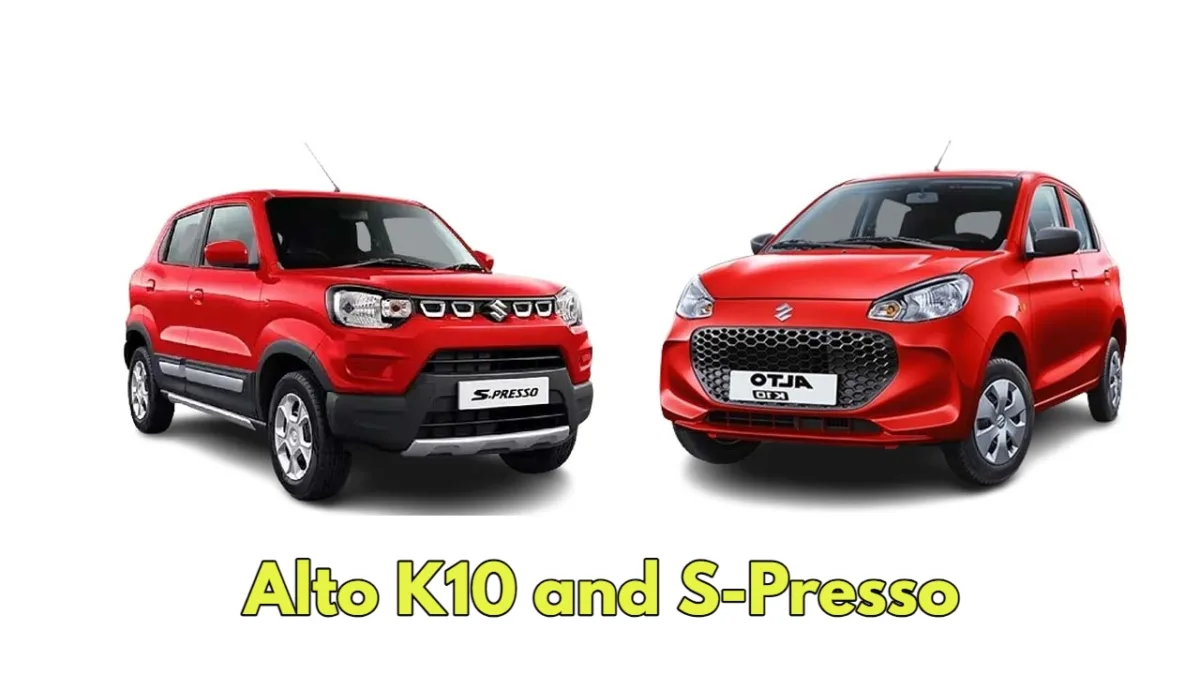 Alto K10 And S Presso