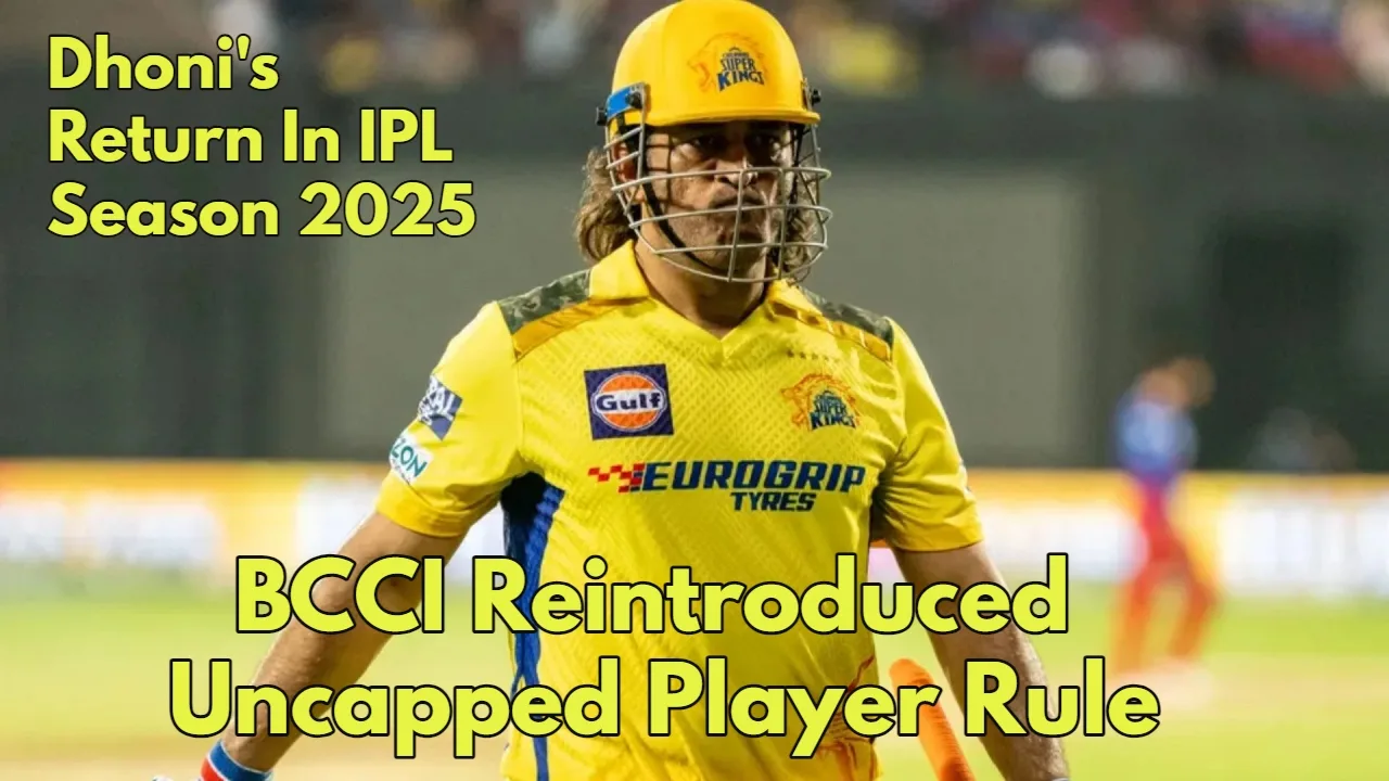 MS Dhoni’s Return to
