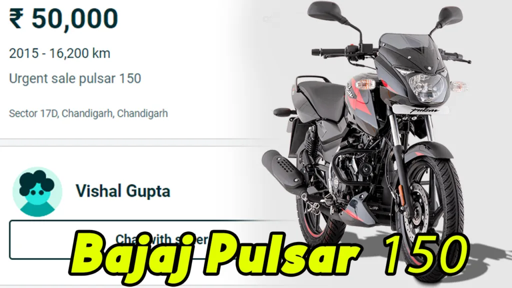 Bring home second hand Bajaj Pulsar 150 just Rs 50,000, amazing mileage