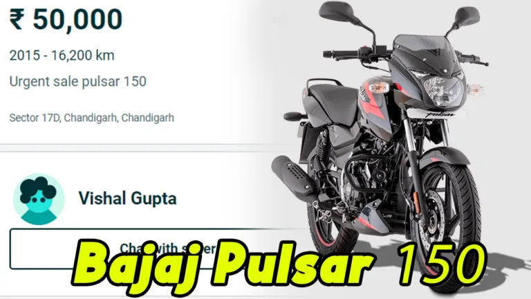 Bring home second hand Bajaj Pulsar 150 just Rs 50,000, amazing mileage