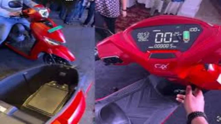 High-speed electric scooter CRX launched, know the price and features