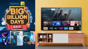 Flipkart Big Billion Days Sale – Now Smart TV available Just For 6000, know Offers and Discounts