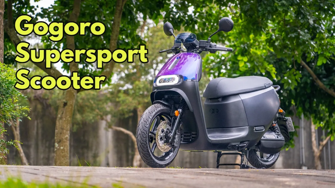 Gogoro Supersport Scooter Launched in...