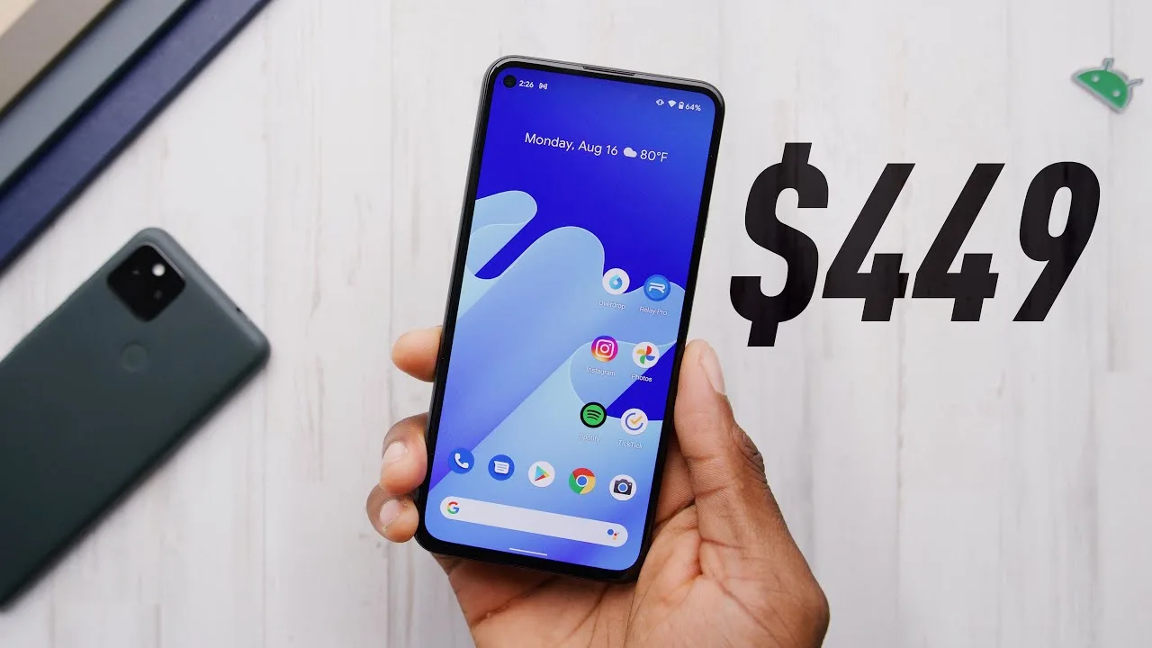 Google Pixel 5a Specs, Features,...