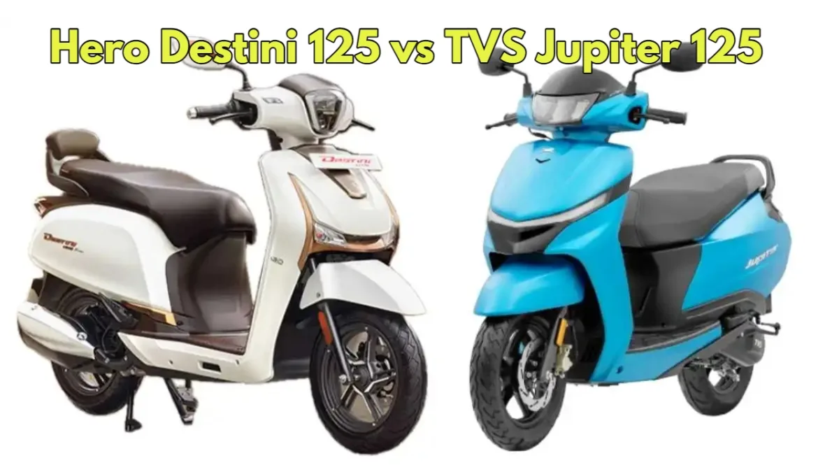 Hero Destini 125 Vs Tvs Jupiter 125