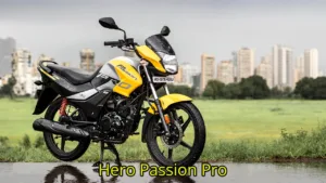 Hero Passion Pro 2024 – Price features and affordable prices