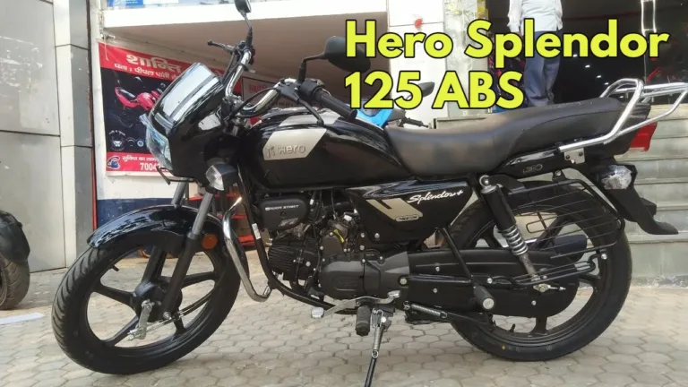 Hero Splendor 125 ABS, The Best-in-Class Commuter with 55-60 km/l Fuel Efficiency