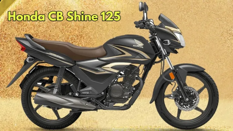 Honda CB Shine 125, A Top-Selling 125cc Motorcycle in India