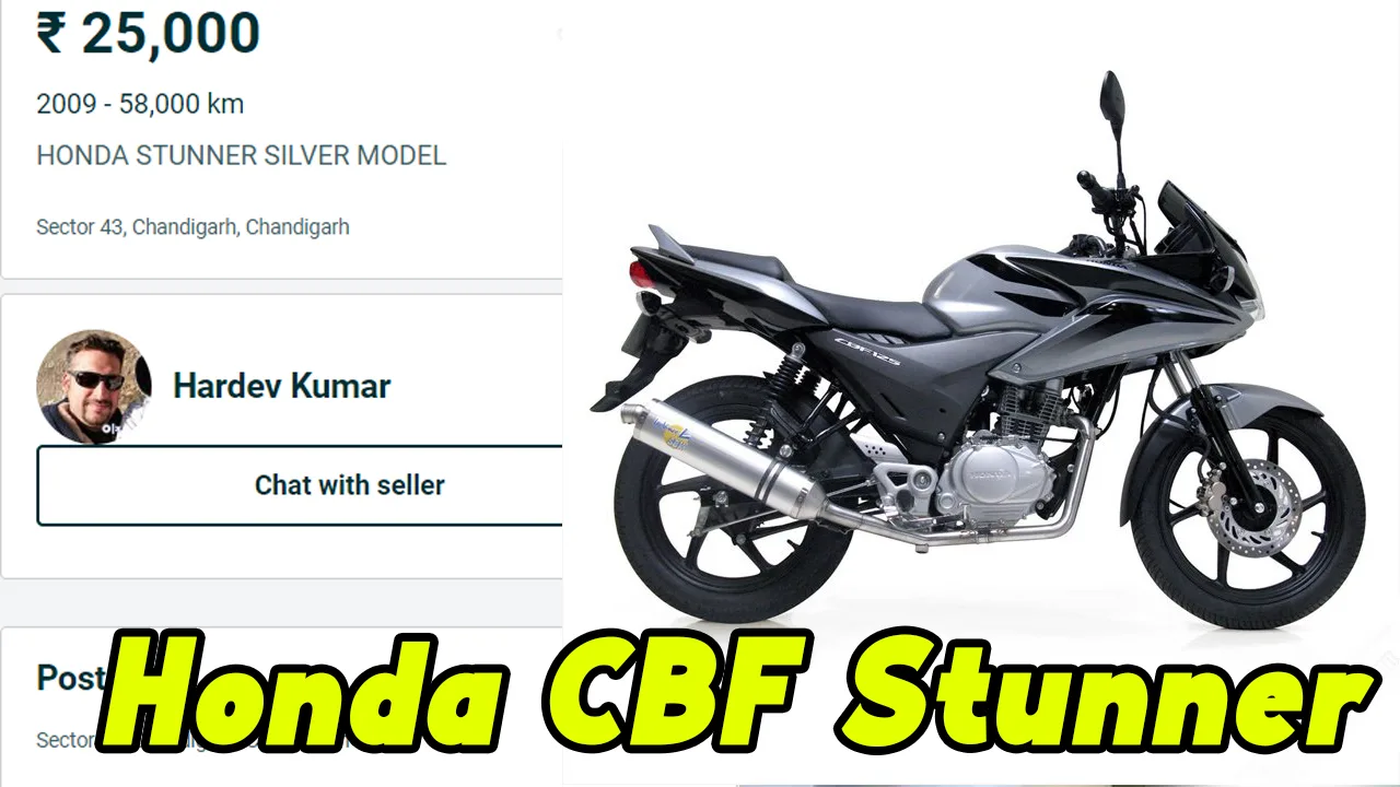 OLX Deal Honda CBF Stunner for Rs 25 000 know features Times Bull