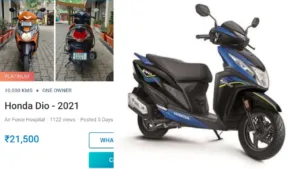 Used Honda Dio (2022) for Sale – Low Mileage (8,650 km) & Great Condition!