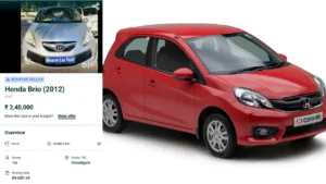 Honda Brio: Buy a Used Car on OLX for Just ₹240,000