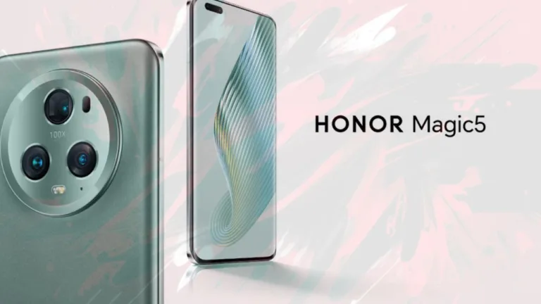 Honor Magic5 Pro features a 6.81-inch display, a Snapdragon 8 Gen 2 chipset