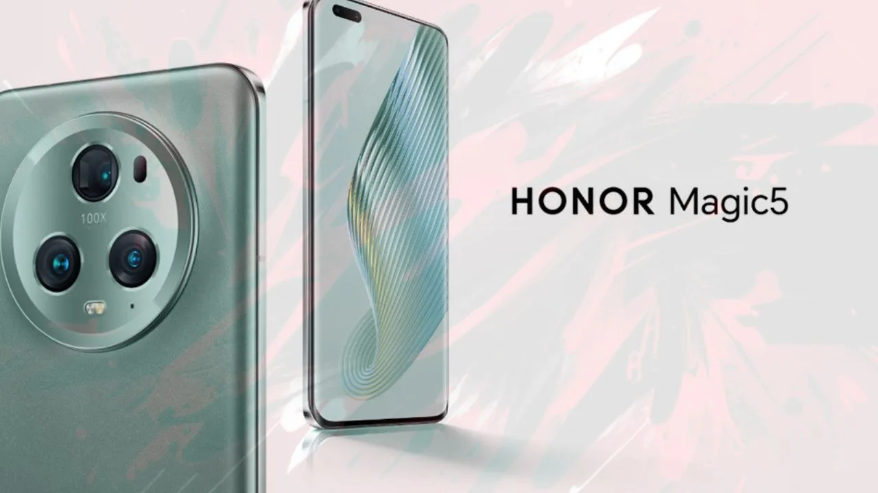 Honor Magic5 Pro features a...